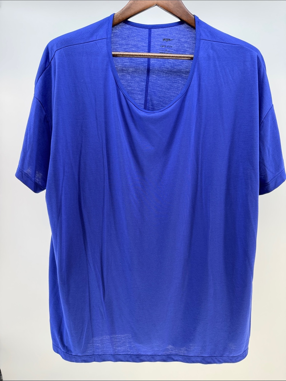 Nike Women's Scoop Neck Short Sleeve Tee - Royal Blue